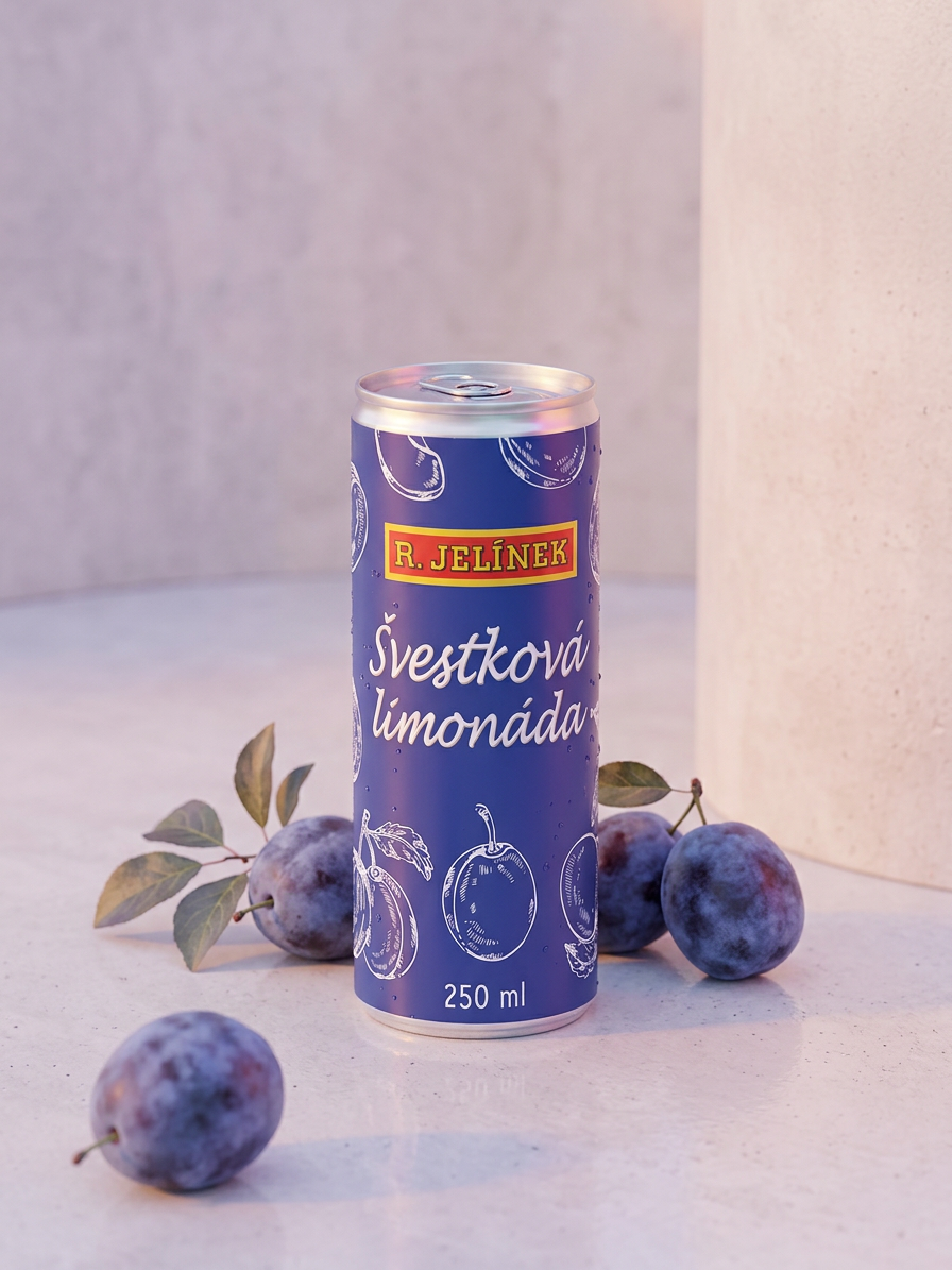Švestková limonáda 250 ml