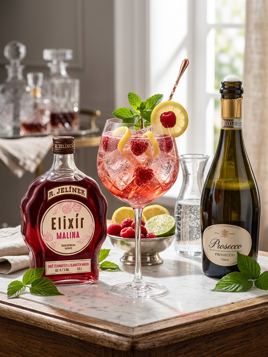 Elixír Malina 14,7% 0,5l