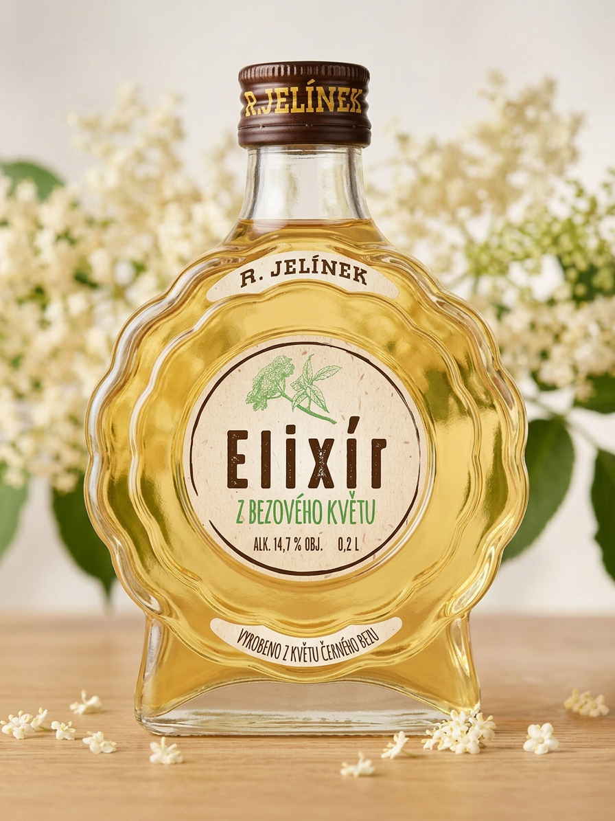 Elixír z bezového květu 14,7% 0,2l