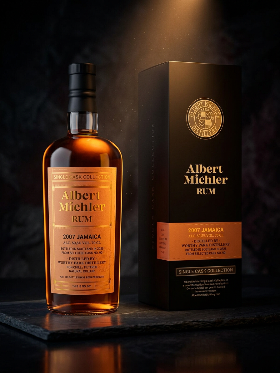 Albert Michler Single Cask Jamaica 2007 59,5% 0,7l