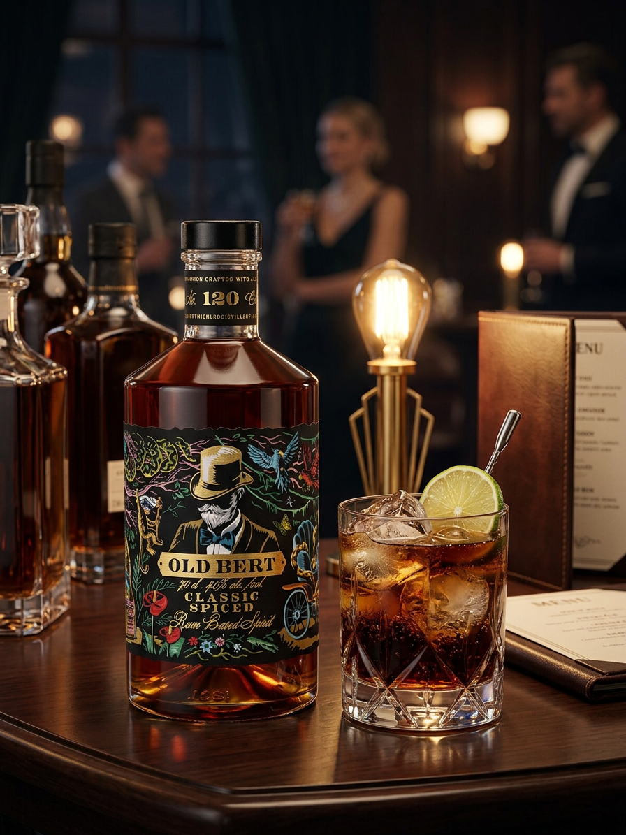 Old Bert Spiced 40% 0,7l