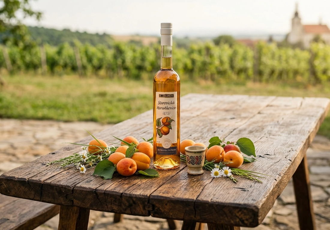 Starovická meruňkovice 2025 42% 0,7l