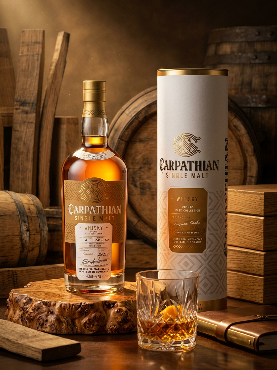 CARPATHIAN Single Malt Cognac Cask 40% 0,7l