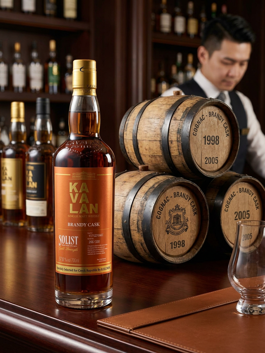 Kavalan Solist Brandy Cask Strength 57,8% 0,7l