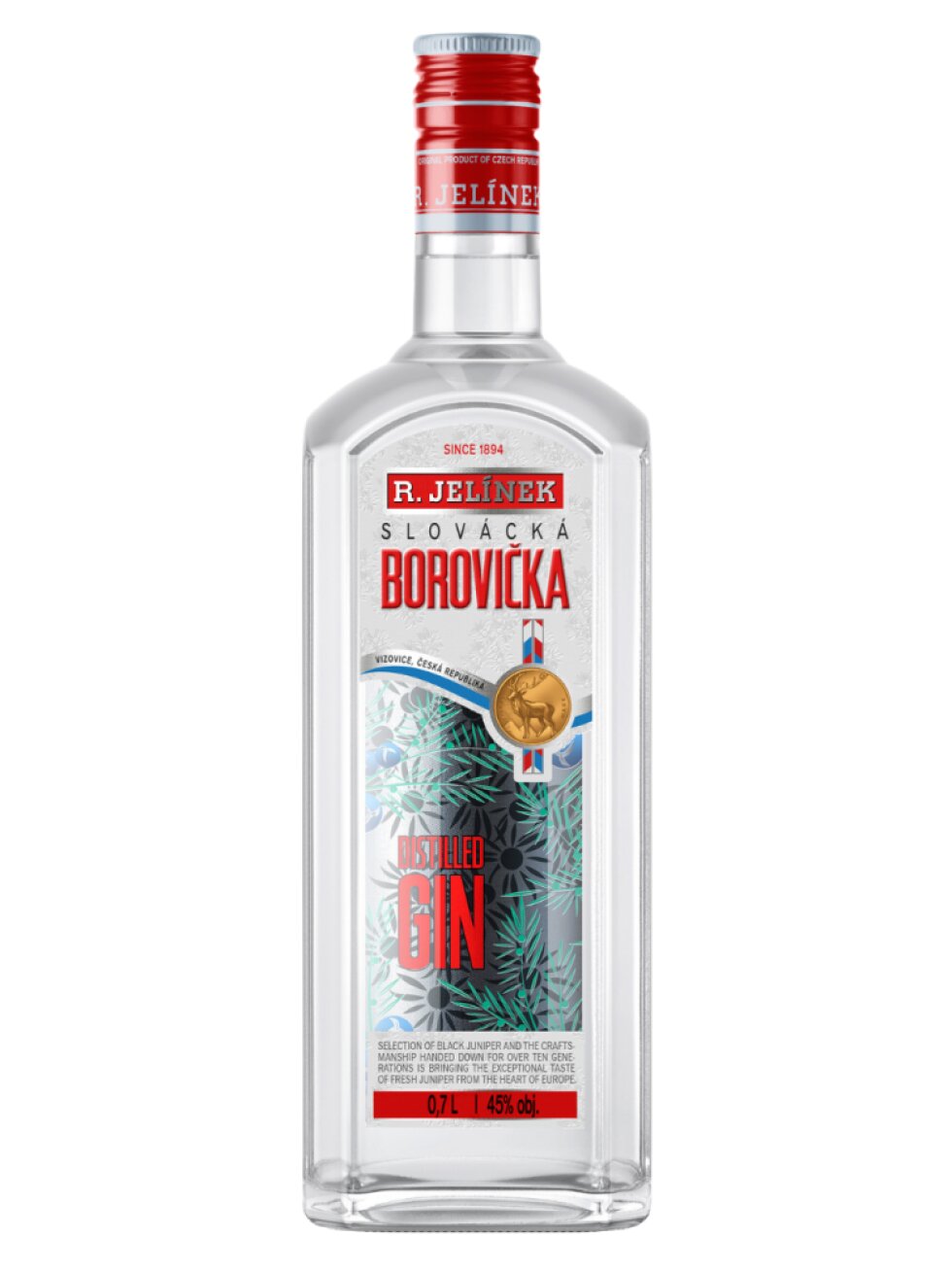 Slovácká borovička 45% 0,7l