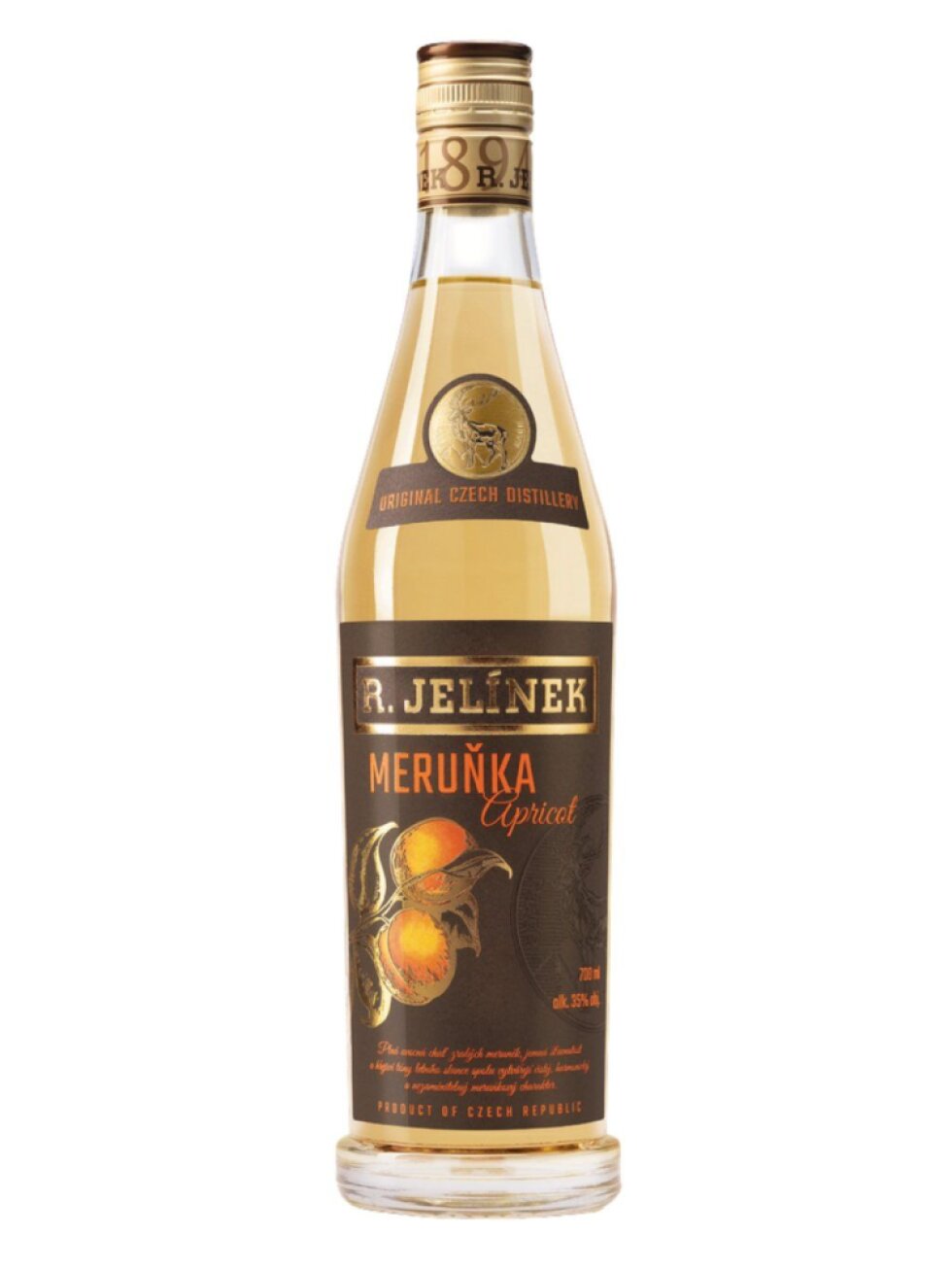 Sladká Meruňka 35% 0,7l