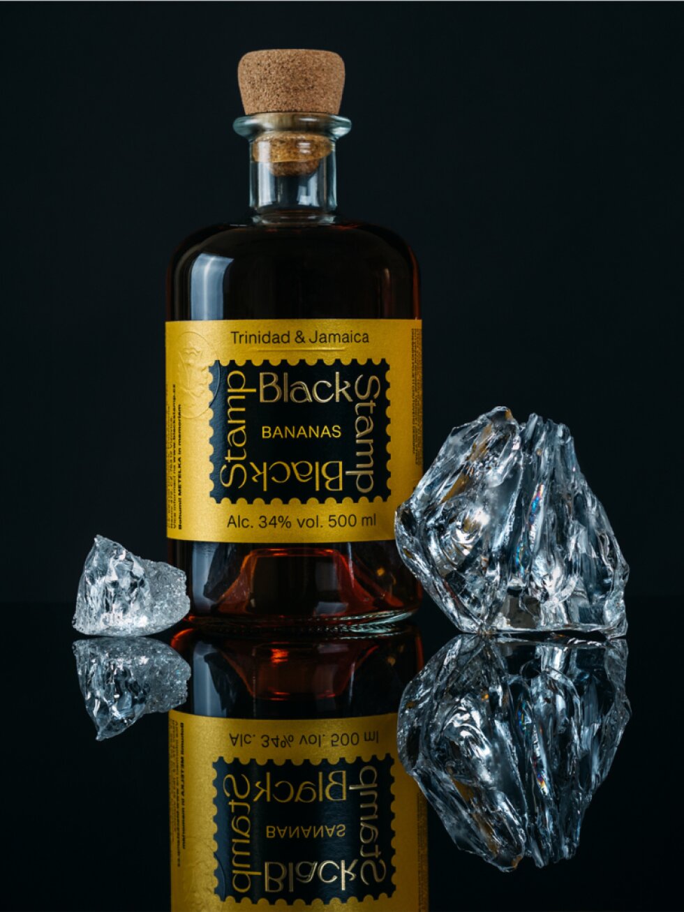 Black Stamp Bananas 34% 0,5l