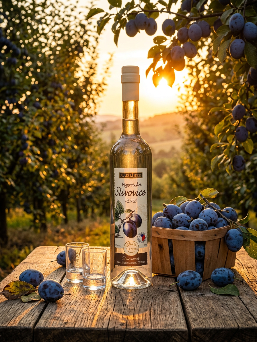 Vizovická slivovice 2023 Durancie 50% 0,7l