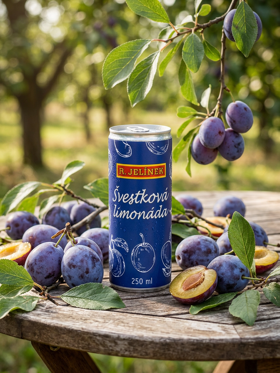 Švestková limonáda 250 ml