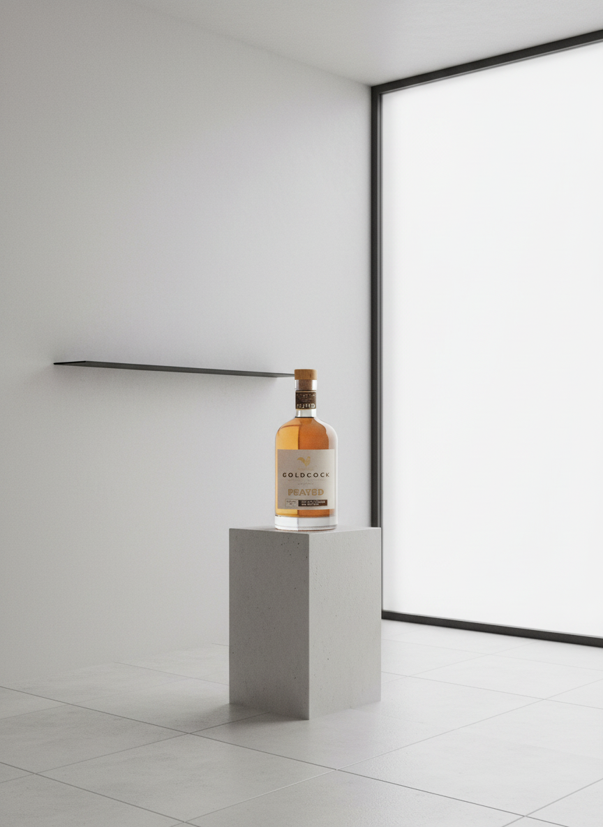 GOLDCOCK Peated Single Malt 45% 0,7l
