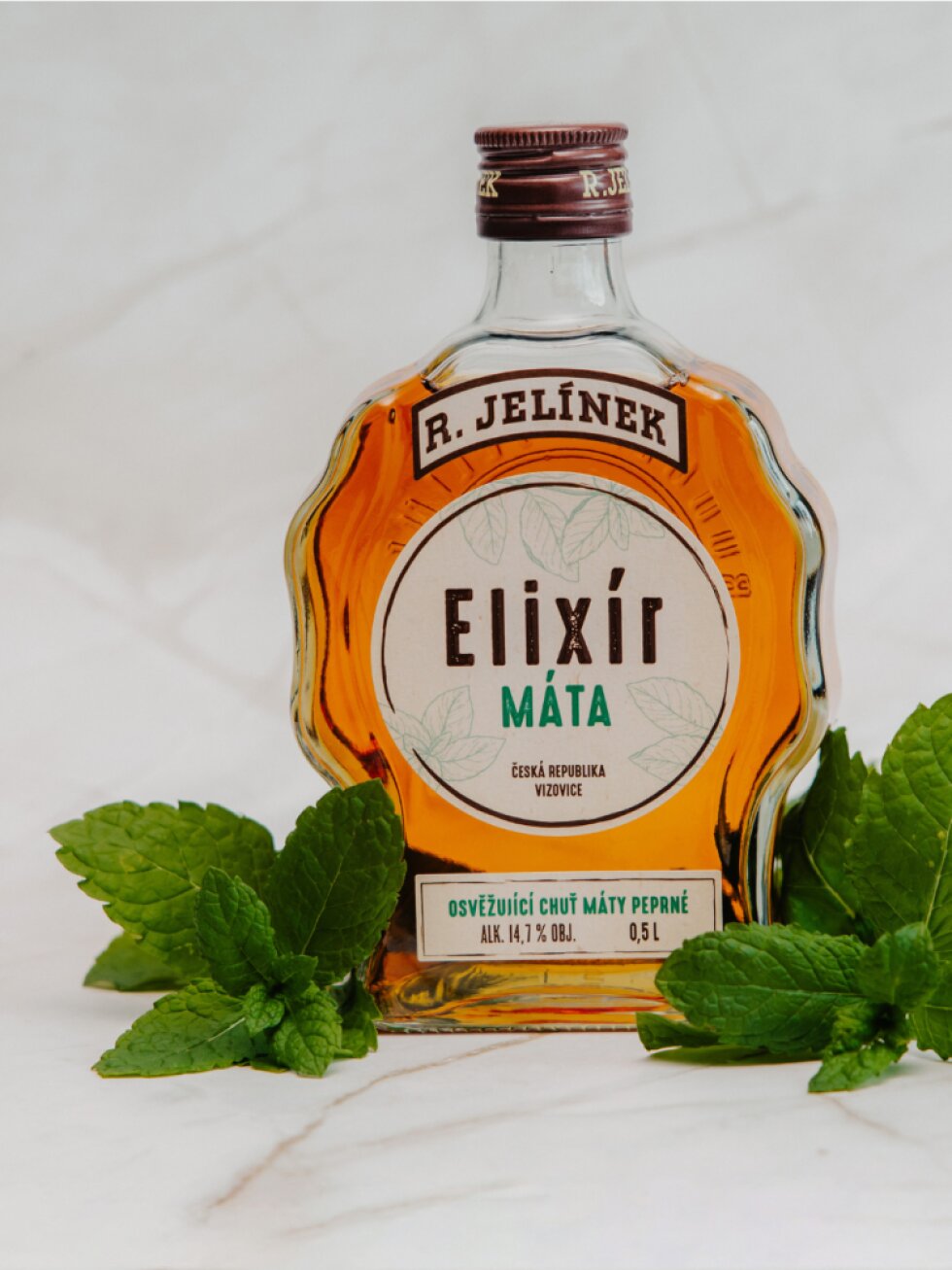 Elixír Máta 14,7% 0,7l