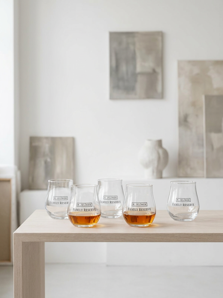6x Sklenička R. JELÍNEK Family Reserve