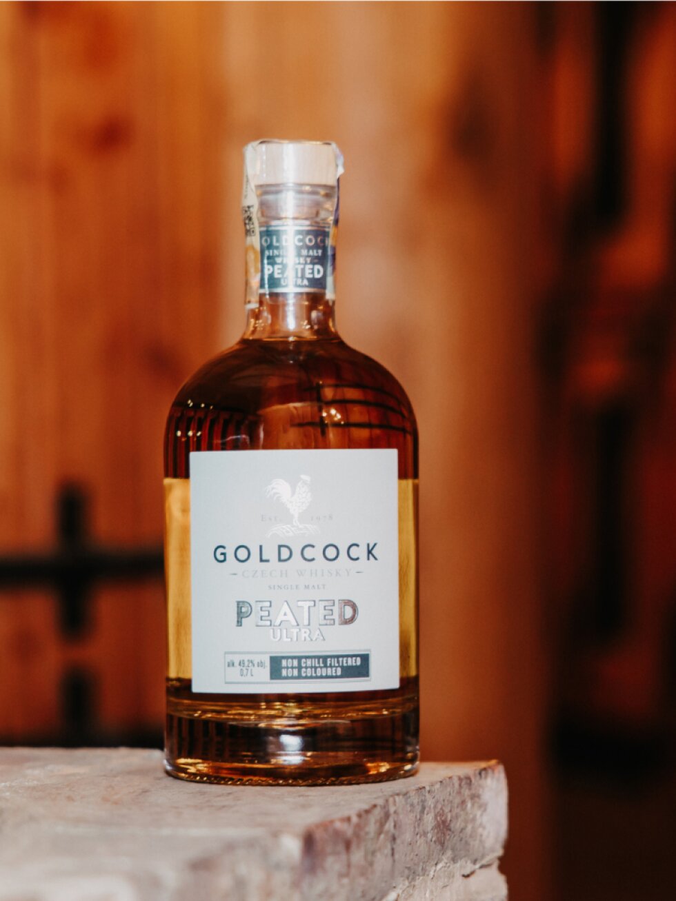 GOLDCOCK Ultra Peated Single Malt 49,2% 0,7l