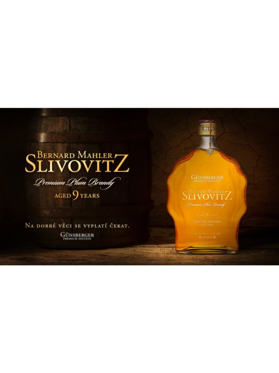 Mahler Slivovitz 9yo 50% 0,7l