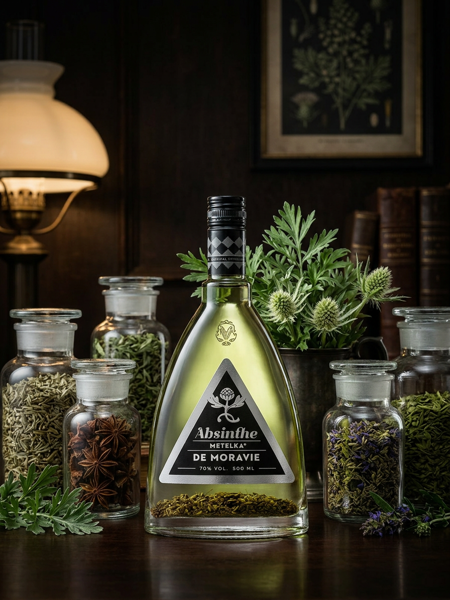 Absinthe De Moravie 70% 0,5l