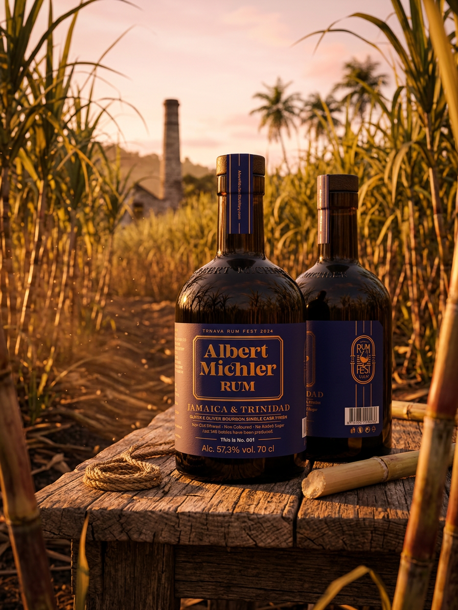 Albert Michler Trnava Rum Fest Jamaica & Trinidad 2014 57,3% 0,7l