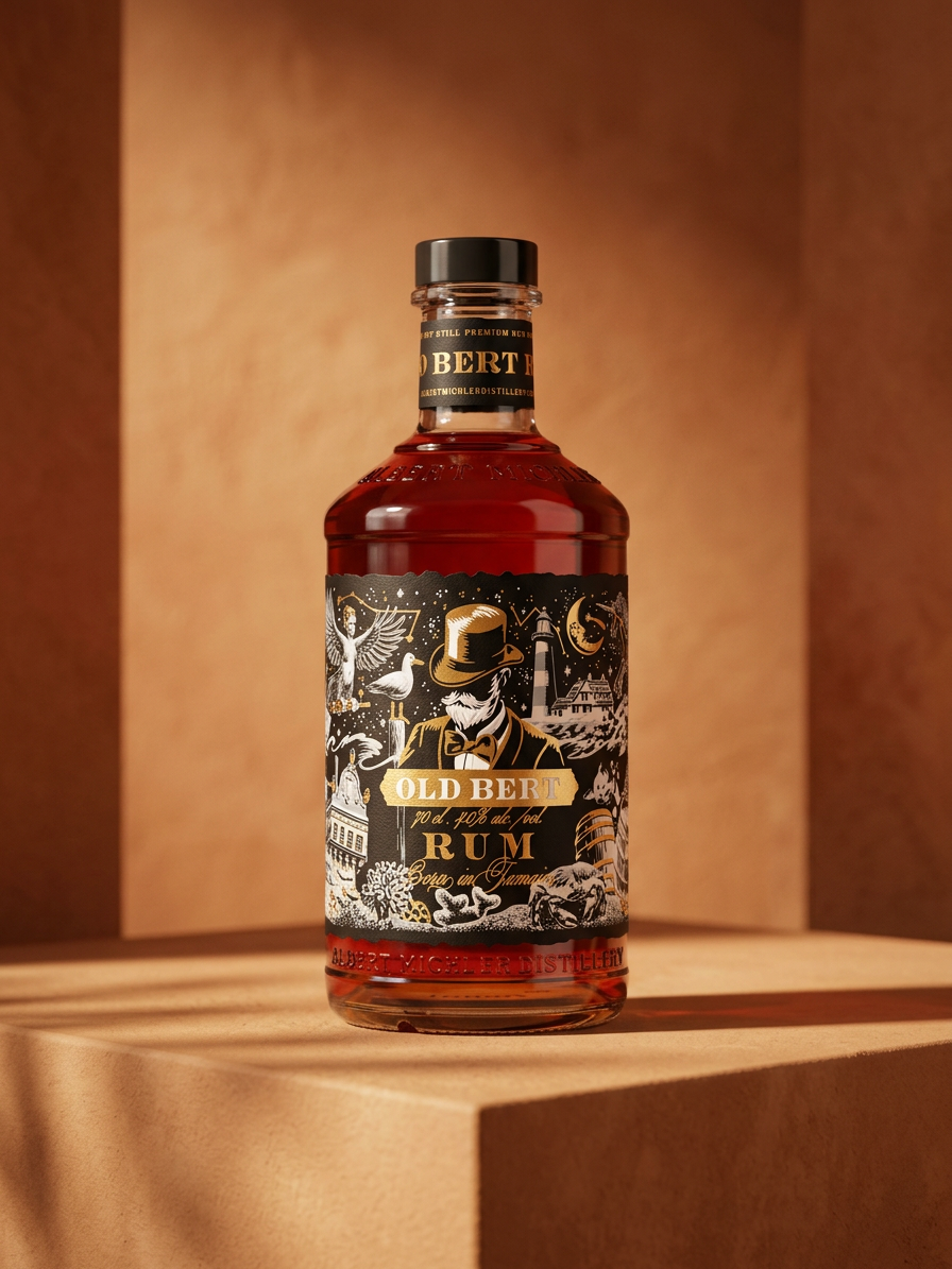 Old Bert Jamaican rum 40% 0,7l