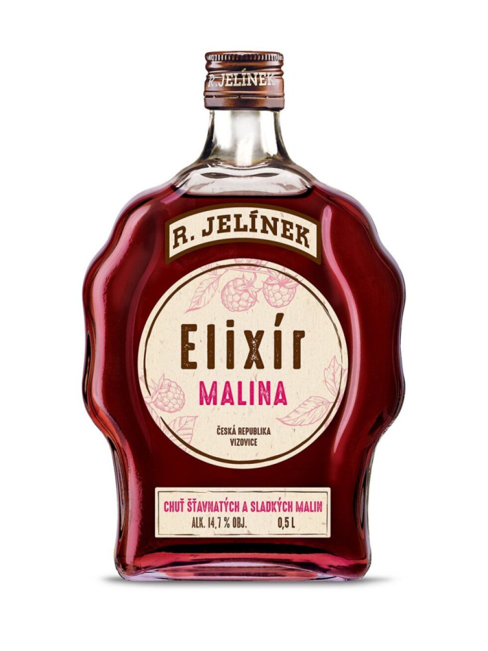 Elixír Malina 14,7% 0,5l