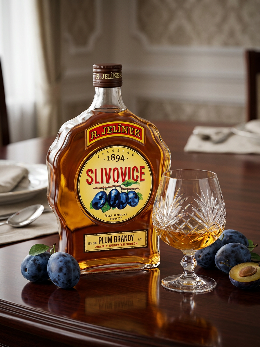 Slivovice R. JELÍNEK zlatá 45% 0,7l