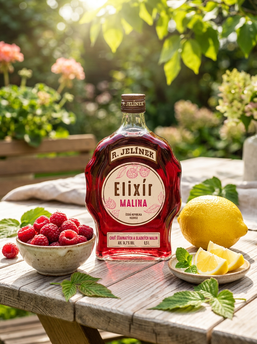 Elixír Malina 14,7% 0,5l