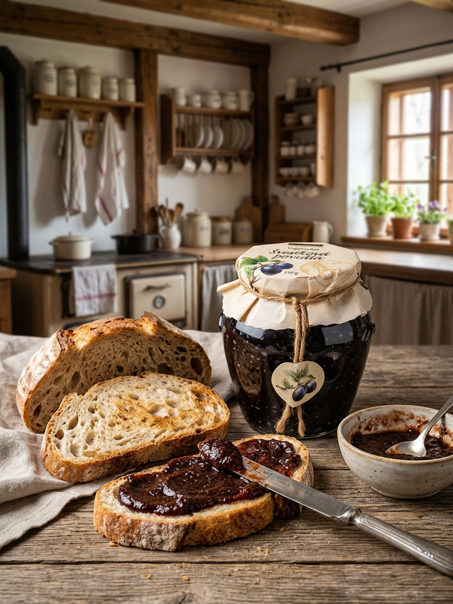 Vizovická švestková povidla 350g