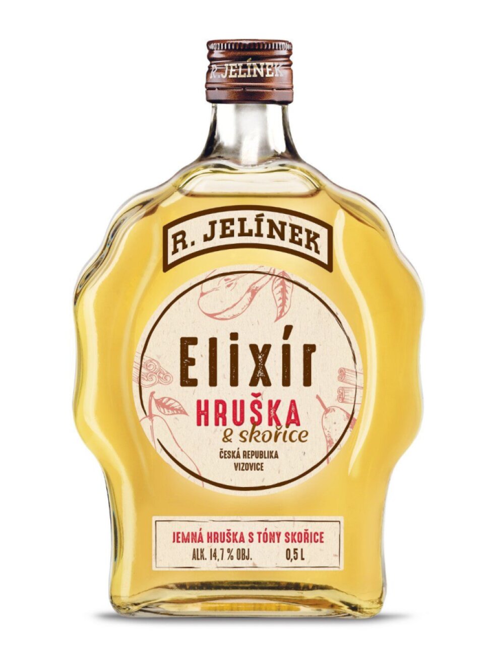 Elixír Hruška & Skořice 14,7% 0,5l