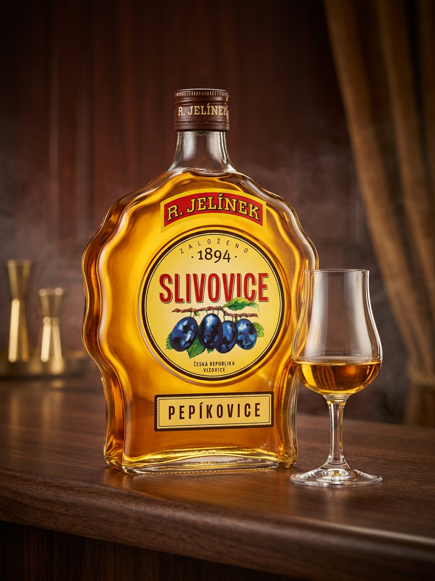 Slivovice zlatá 45% 0,7l s dárkovou etiketou