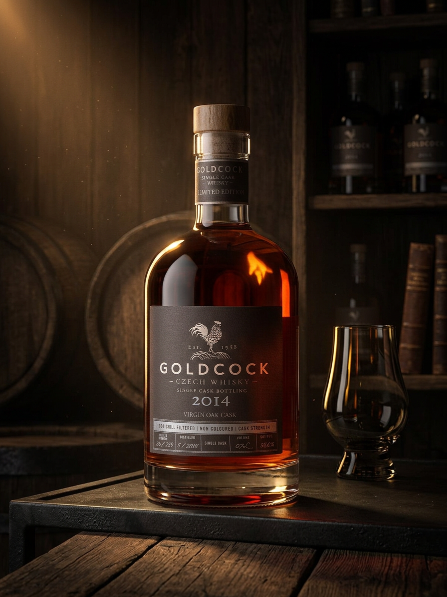 GOLDCOCK 2014 Virgin Oak Cask 58,6% 0,7l