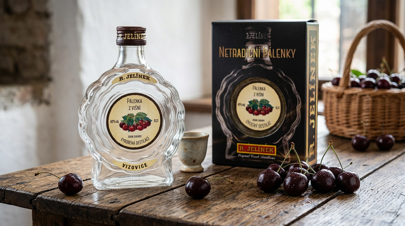 Pálenka z višní 42% 0,2l