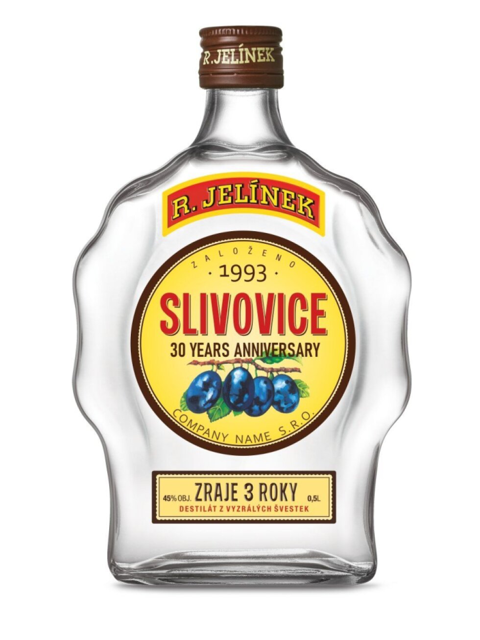 Dárkové láhve 0,5l