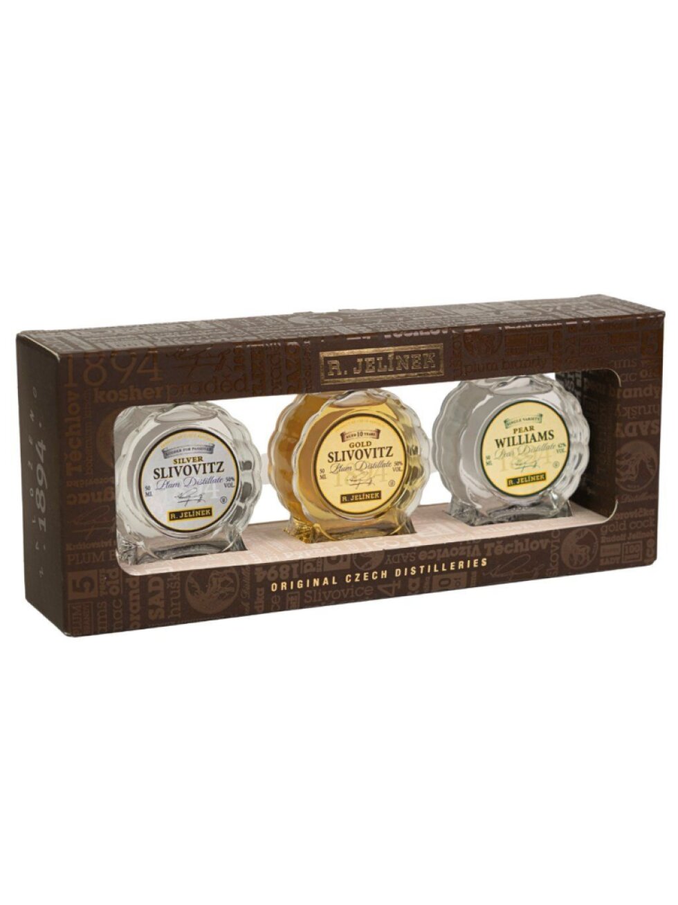 Dárková sada kosher miniatur 3x 0,05l