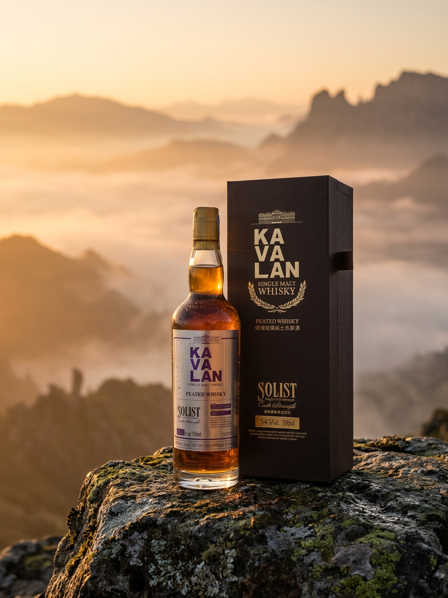 Kavalan Peated Single Cask 54% 0,7l