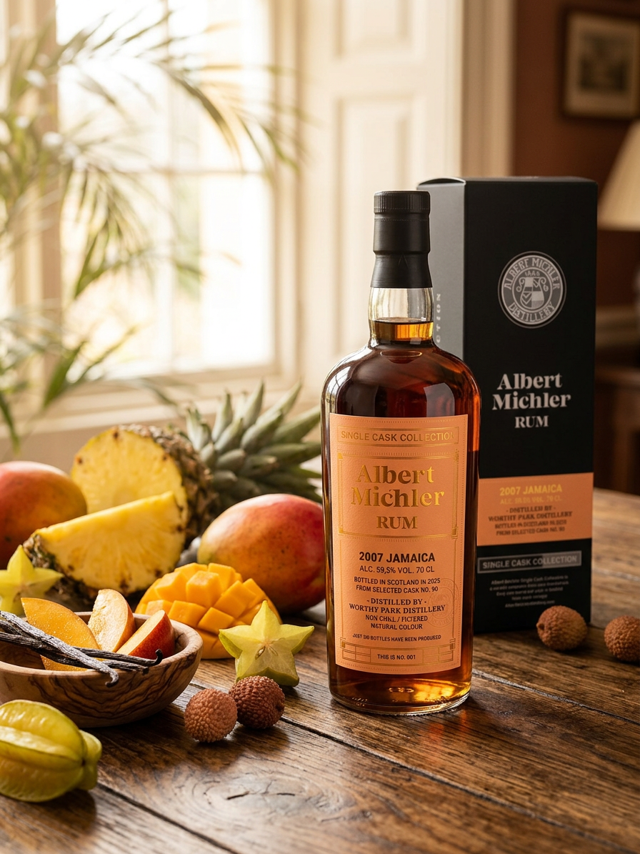 Albert Michler Single Cask Jamaica 2007 59,5% 0,7l