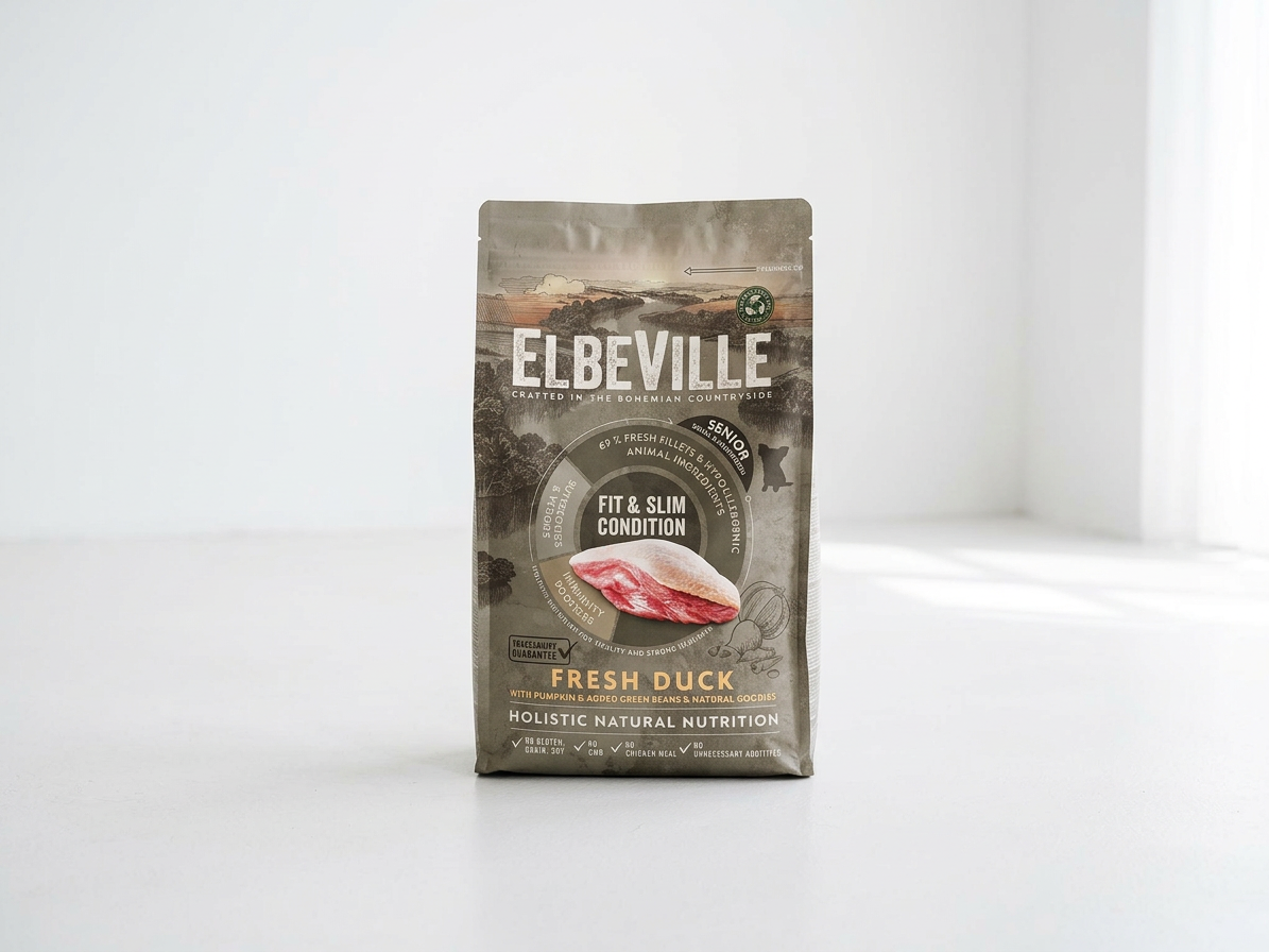 ELBEVILLE Senior Mini Fresh Duck Fit and Slim Condition 4 kg