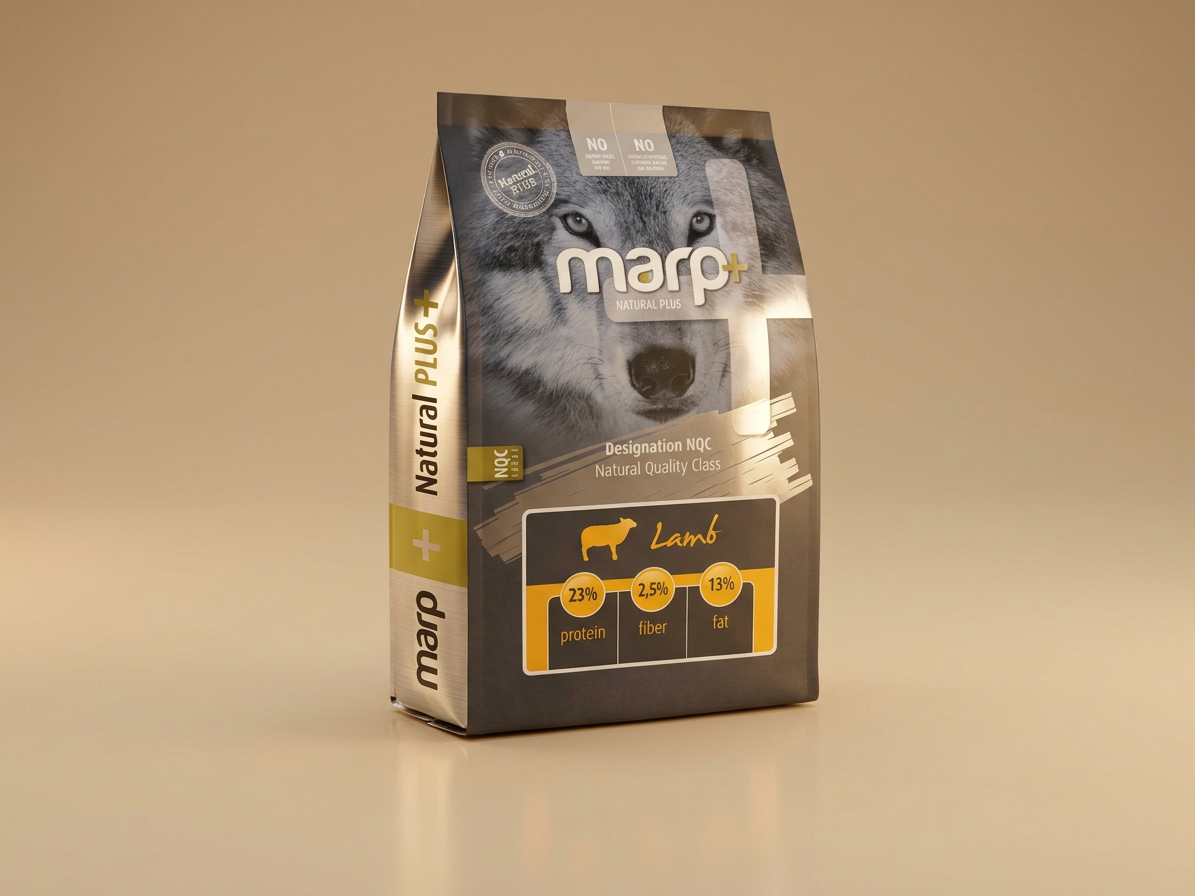 Marp Natural Plus jehněčí – kompletní krmivo pro dospělé psy 2 kg
