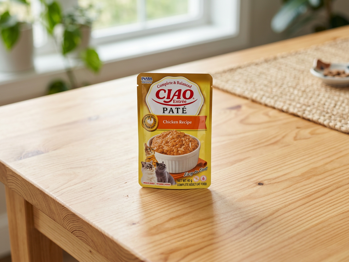 Kapsička pro kočky Churu Cat Entrée Paté Chicken Recipe, 40 g