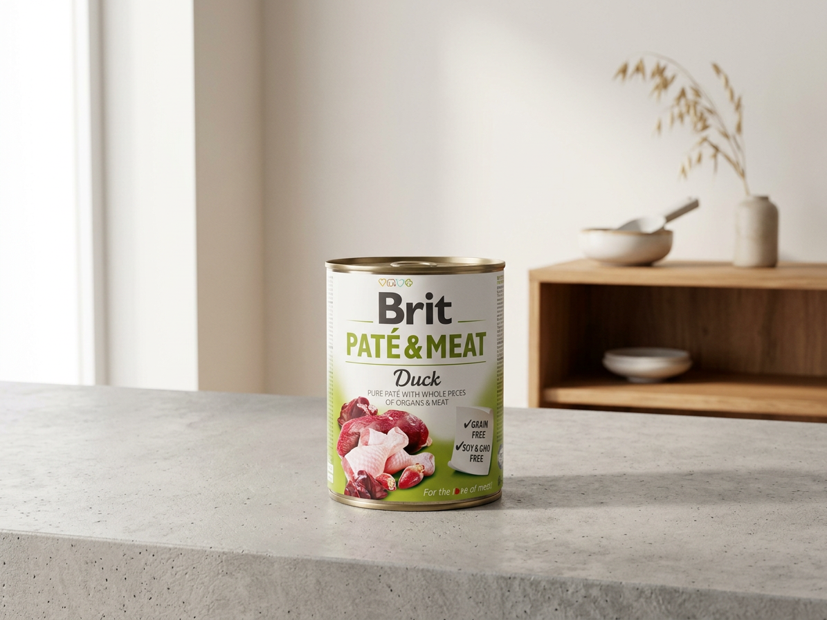 konzerva Brit Pate & Meat Duck 800 g