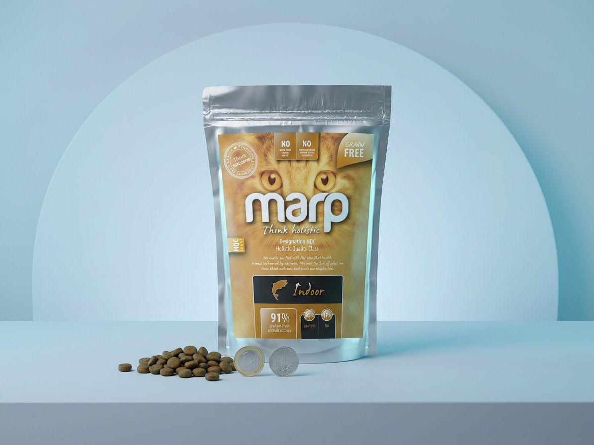 Marp Holistic Indoor CAT 500 g – rybí granule pro domácí kočky