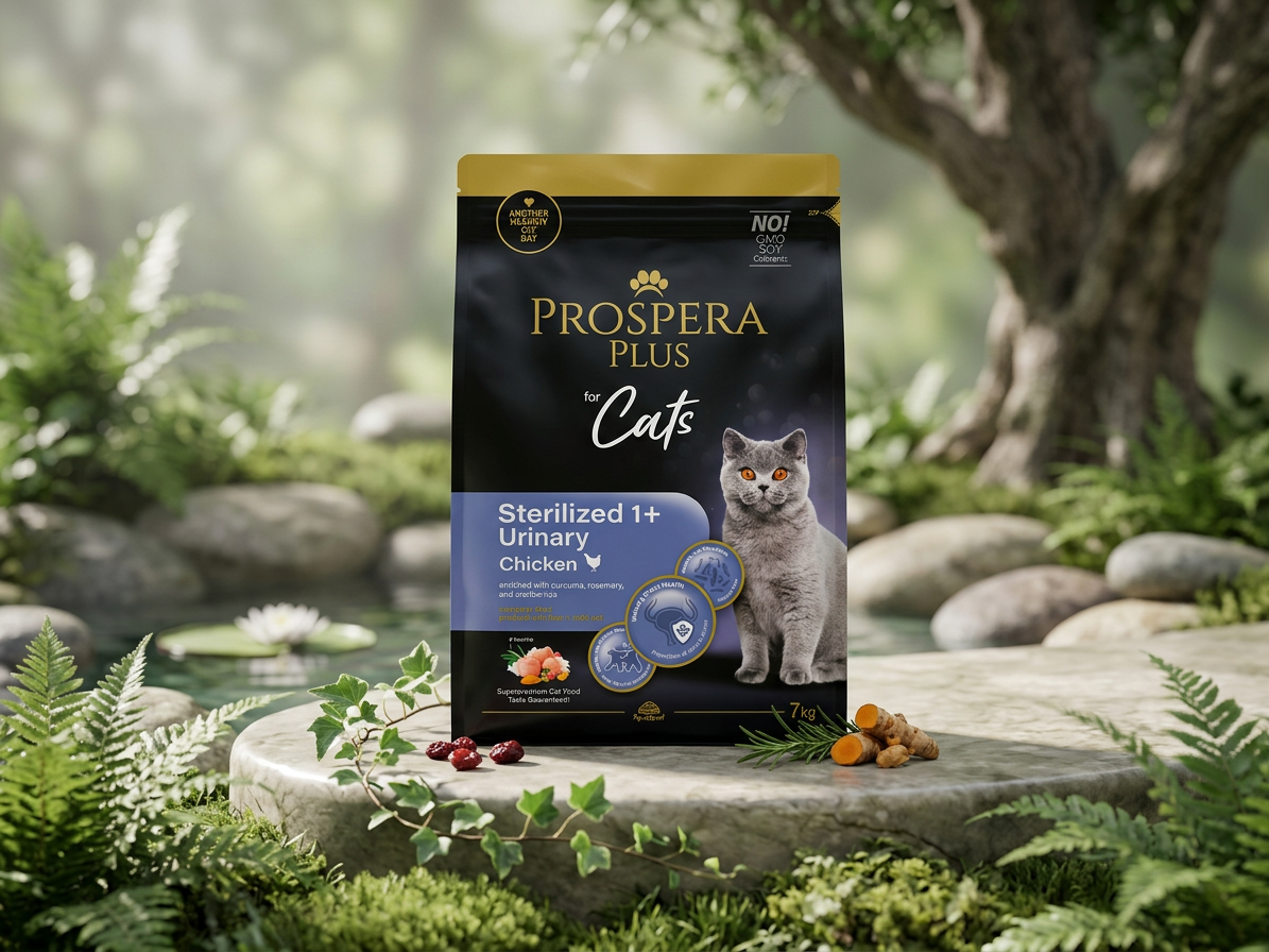 Prospera Plus Sterilized 1+ Chicken Urinary pro kočky 7 kg