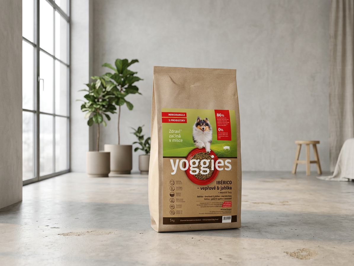 Yoggies MINIGRANULE Ibérico vepřové s jablky 2 kg