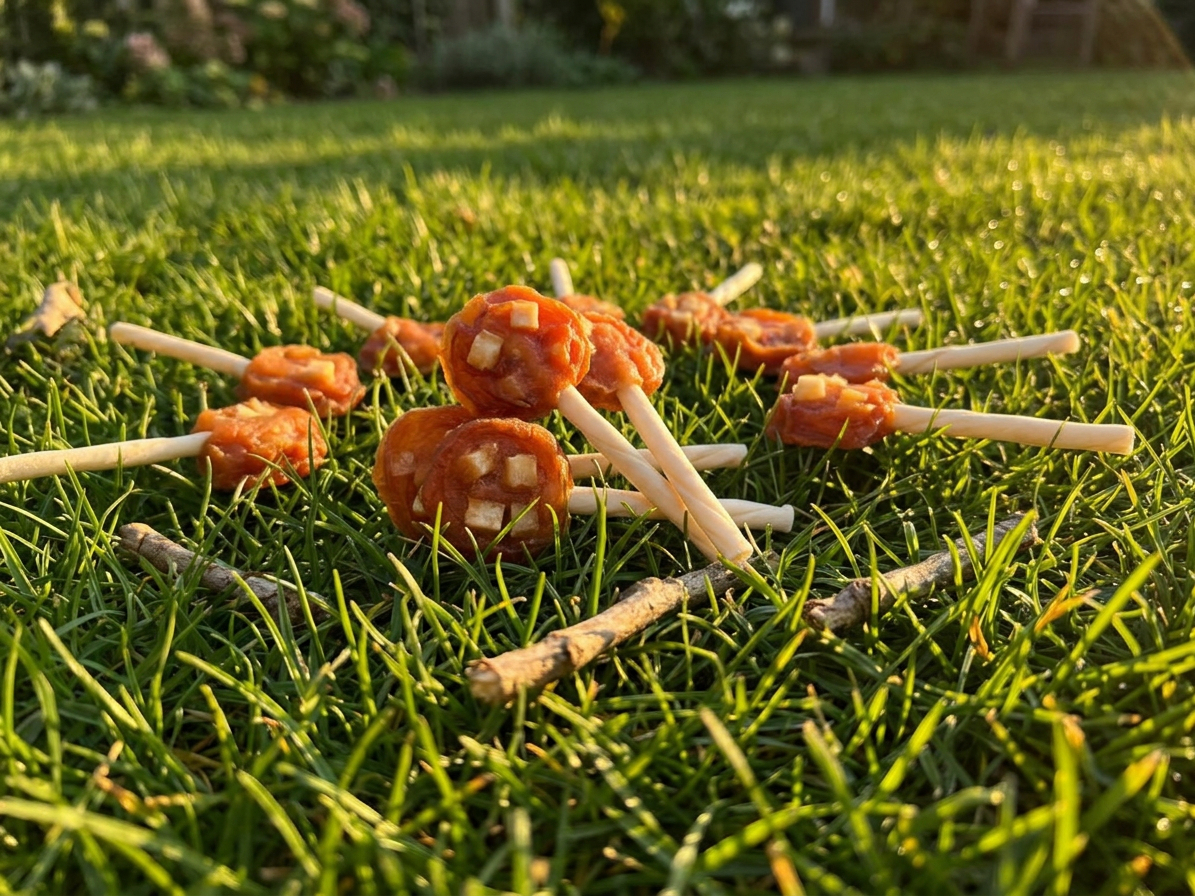KIDDOG BUFFET LOLLIPOP lízátko s kuřecím masem a sýrem 9 cm/8 g [100ks]