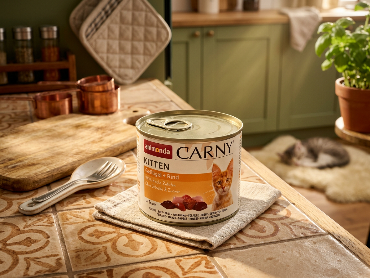 ANIMONDA konzerva CARNY Kitten - drůbeží + hovězí 200g