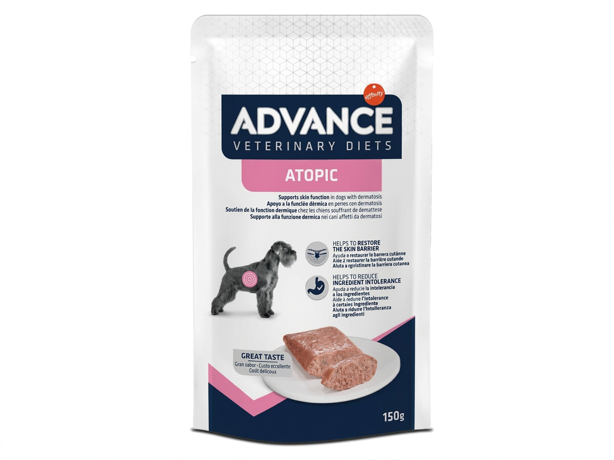 Kapsička pro psy ADVANCE-VD DOG Atopic, 150 g