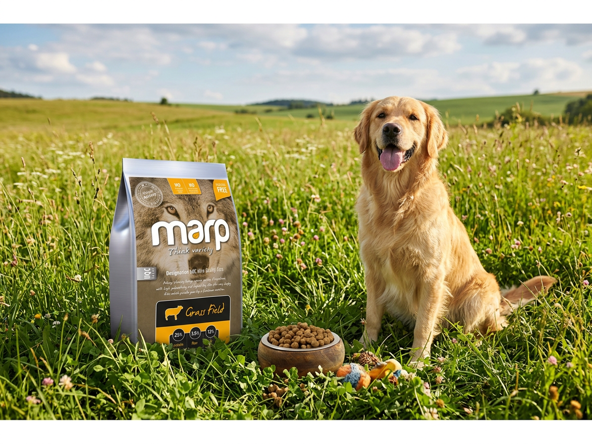 Marp Variety Grass Field jehněčí – bez lepku, 12 kg