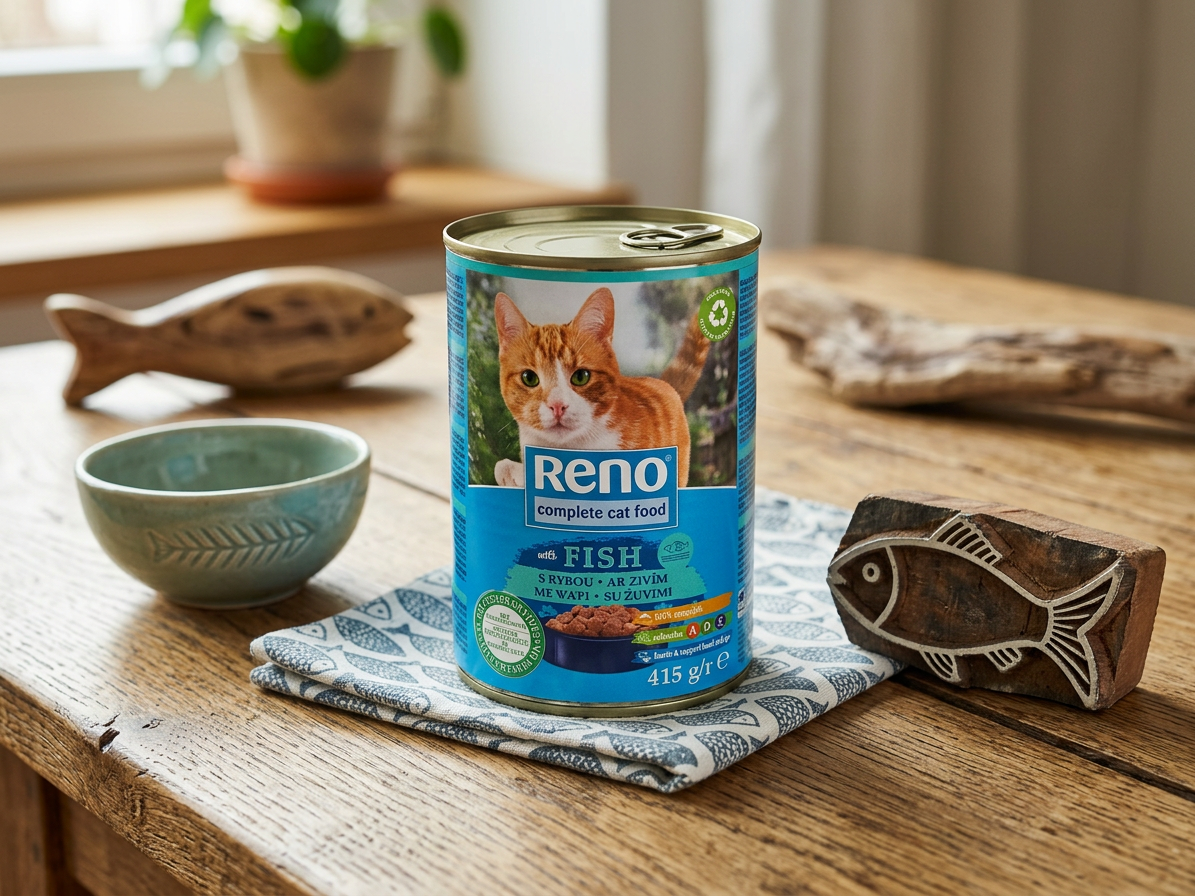 RENO Cat rybí, kousky 415 g