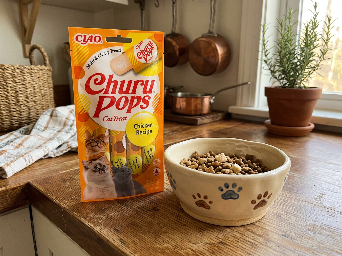 Churu cat Pops - kuře 60g