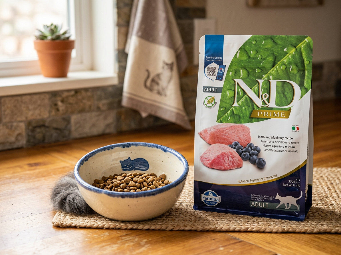 N&D Cat Prime Adult Lamb & Blueberry 0,3 kg