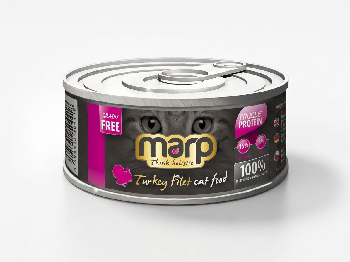 Marp Turkey Filet konzerva pro kočky s krůtími prsy 70g