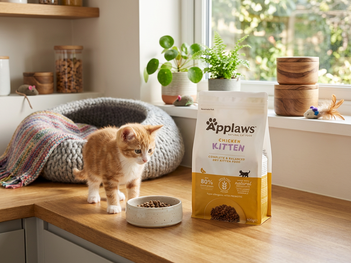 Applaws Cat Kitten Kuře – kompletní granule pro koťata 400 g