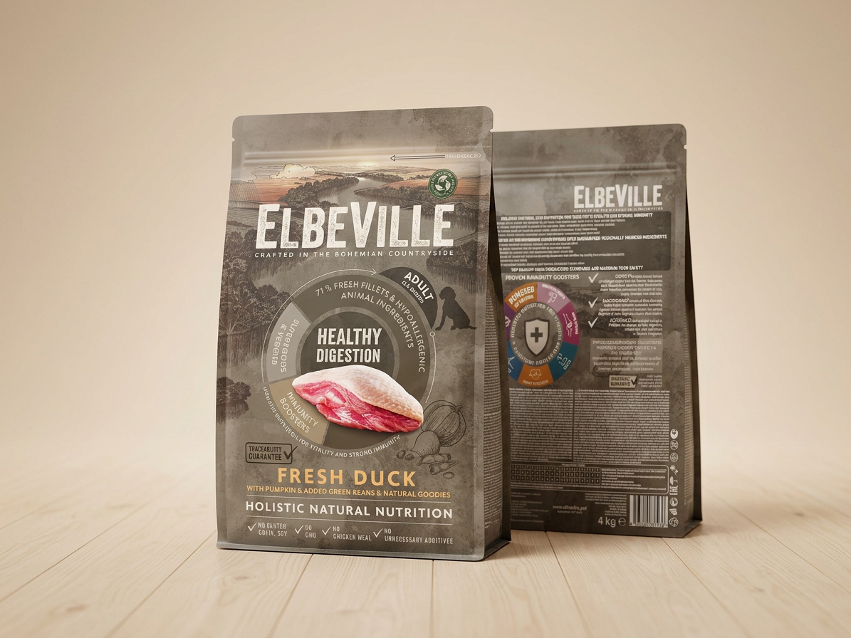 ELBEVILLE Adult All Breeds Fresh Duck Healthy Digestion 4 kg